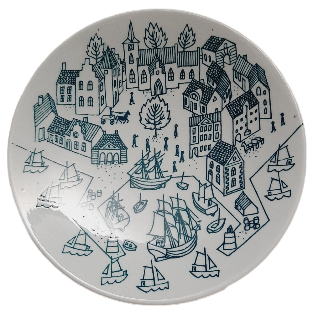 🍒 Nymolle Art HOYRUP Made in Denmark Limited Edition 6007 4.75 Decorative Plate